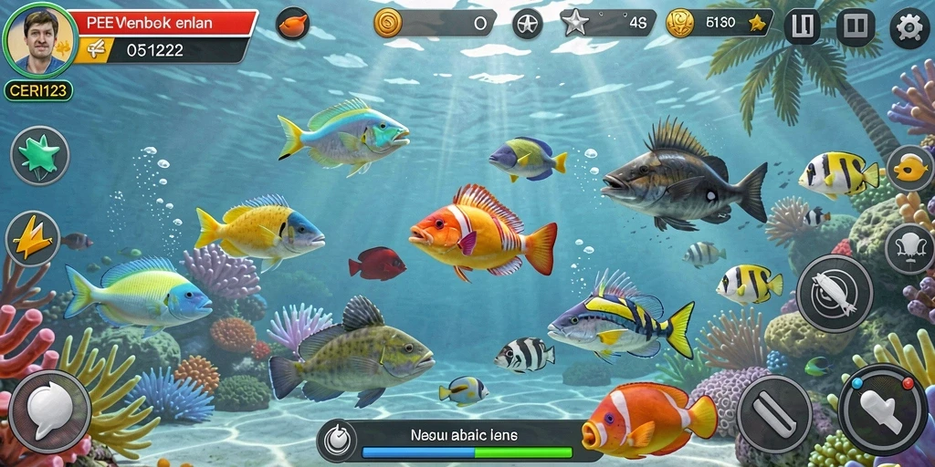 Gameplay CERI123 yang menarik di dunia Tembak Ikan.