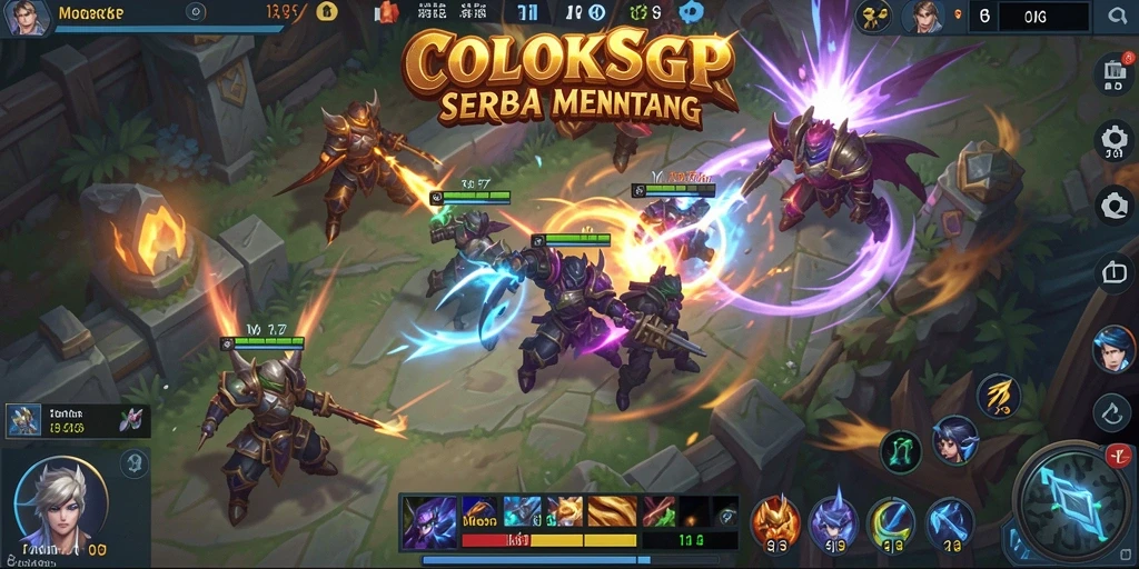 Tampilan gameplay seru dari COLOKSGP yang penuh aksi.