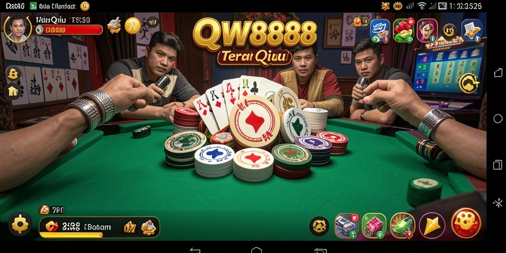 Tampilan gameplay seru di CW8888 dengan suasana kompetitif.
