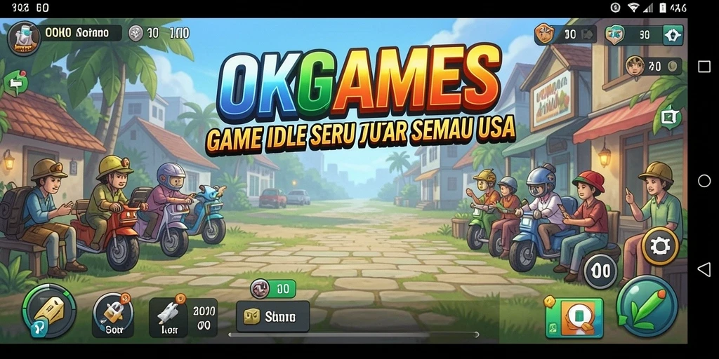 Tampilan gameplay <strong>OKGAMES</strong> yang menarik dan interaktif.