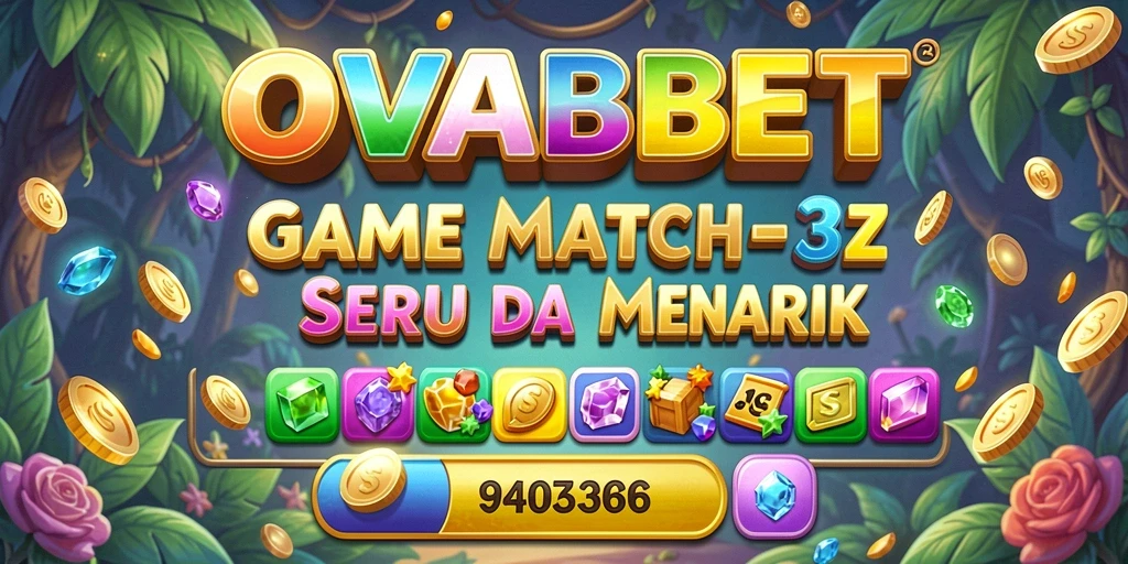Tampilan gameplay OVABET yang seru dan penuh warna.