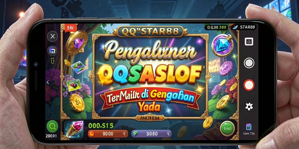 Screenshot QQSTAR88 menampilkan momen seru dengan gameplay Slot yang menarik.