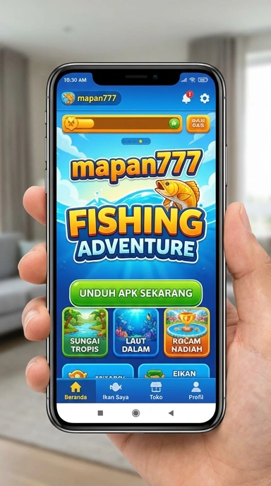 Tampilan antarmuka aplikasi Mapan777 yang menarik dan mudah dipahami.